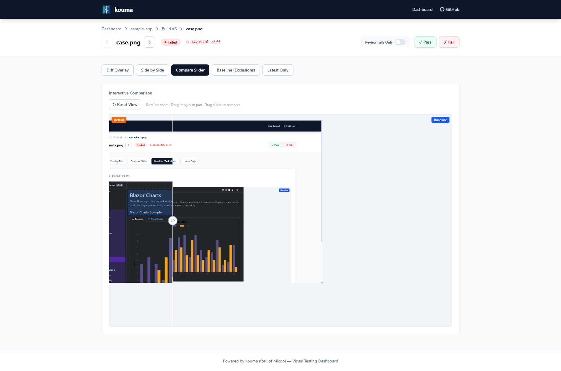 Kouma Case Compare Slider
